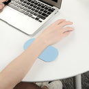 BUBM PUST-A Leather Silicone Hand Rest Ergonomic Wrist Pad Non-slip Game Pad Memory Foam Mouse Pad