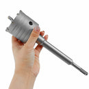 30 and 65mm Concrete Cement Wall Hole Saw Cutter Drill Bit 200mm SDS Shank Rod Wrench Tool Kit