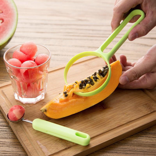 Fruit Peeler Cutter Fruit Harvester Household Multi-Function Fruit Extractor Peeler