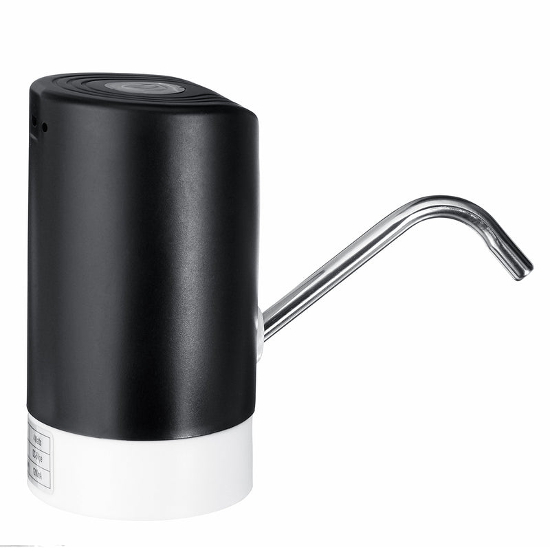 Key Switch USB Charging ABS Silicone Stainless Steel Household Drinking Bucket Water Intake Pump