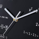 20cm Math Round Wooden Wall Clock Modern Home Living Room Kitchen Watch Decor