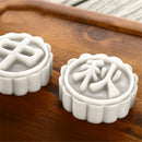 50g 8 Style Moon Cake Mould Mid-autumn Festival Pastry Mold Hand Pressure Baking Tool