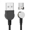 Bakeey 3 In 1 180 Degree Rotating Type C Micro USB 3.5A Fast Charging Rotating Magnetic Data Cable For iPhone 11 Pro XS Huawei P30 Pro Mate 30 Xiaomi Mi9 9Pro S10+ Note10