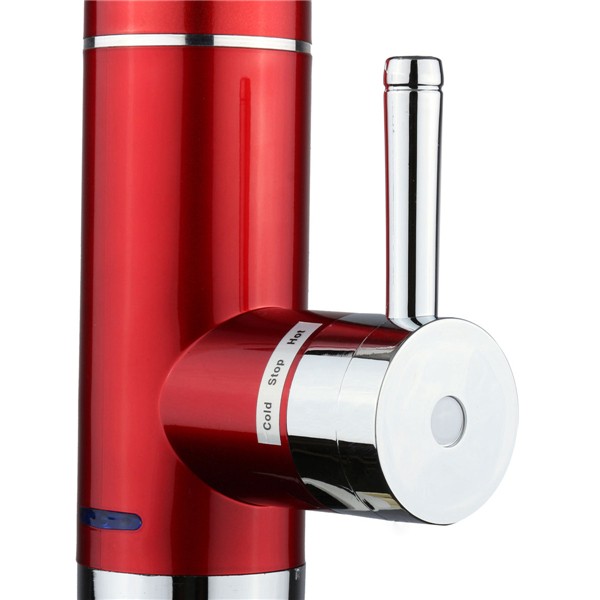 220V Electric Instant Heating Faucet Tap Water Hot / Cold Tap With LED Display