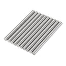 Machifit 10pcs 100mm 4/6/8mm HSS Round Milling Engraving Bit Lathe Tools Turning Tool
