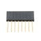8P 10P 2.54MM Stackable Long Connector Female Pin Header