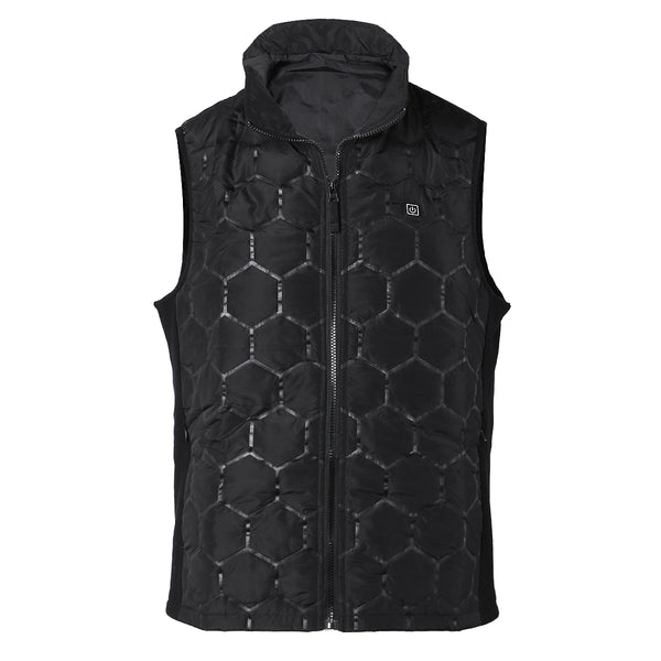 Electric USB Winter Heated Warm Vest Men Women Heating Coat Jacket Clothing Ski
