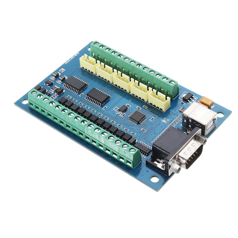 CNC Driver Board USB MACH3 Engraving Machine 5-Axis with MPG Stepper Motor Controller Card