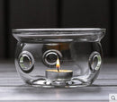 Thickened Heat-resistant Glass Tea Set Teapot Heater Insulation Base Heating Base Warm Tea Warmer