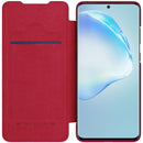 NILLKIN Flip Bumper Shockproof Card Slot Holder Full Cover PU Leather Vintage Protective Case for Samsung Galaxy S11