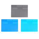 Heat-resistant Soldering Station Soldering Pad Silicone Insulation Pad Heat Gu n Welding Platform Table Mat Repair Pad Maintenance Tool