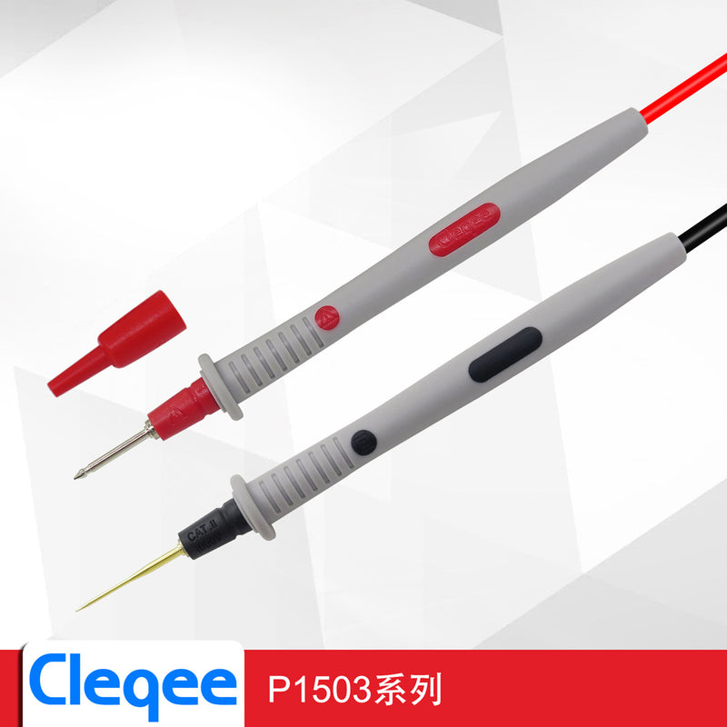 Cleqee P1503D Multimeter Probes Replaceable Needles Test Leads Kits Probe for Digital Multimeter Fe