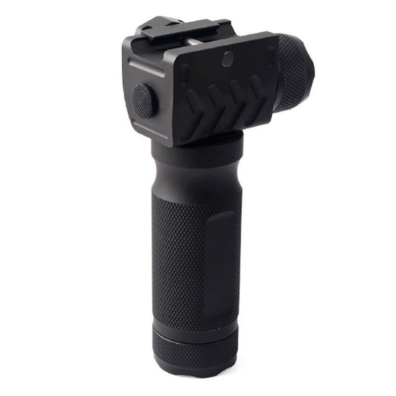 KALOAD 9910 Vertical Foregrip LED Flashlight Tactical Grip Torch Target Measure Sight Rail Mount