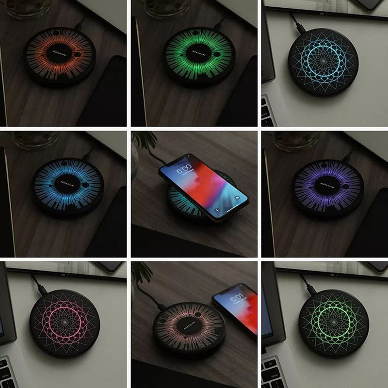 NILLKIN 15W 10W 7.5W Fast Charging Pad Wireless Charger For iPhone X XS Max Note9 S10 S10+ HUAWEI Mate 20Pro P30 XIAOMI MI9