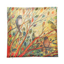 Cotton Linen Seat Back Cushion Cover Pillowcase Cushion Case Branch Birds Home Decor Gift