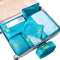 7Pcs Clothes Underwear Socks Packing Cube Storage Bag Travel Luggage Organizer