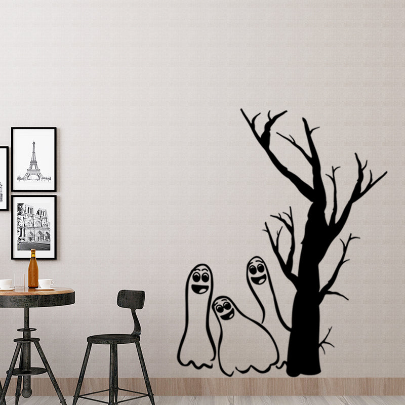 Miico FX3015 Halloween Cartoon Stciker Removable Wall Sticker For Bedroom Living Room Decoration