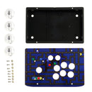 DIY Handle Arcade Joystick Game Controller Acrylic Panel Case Replacement