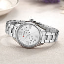CURREN 9009 Crystal Fashion Style Women Wrist Watch Roman Number Quartz Watches