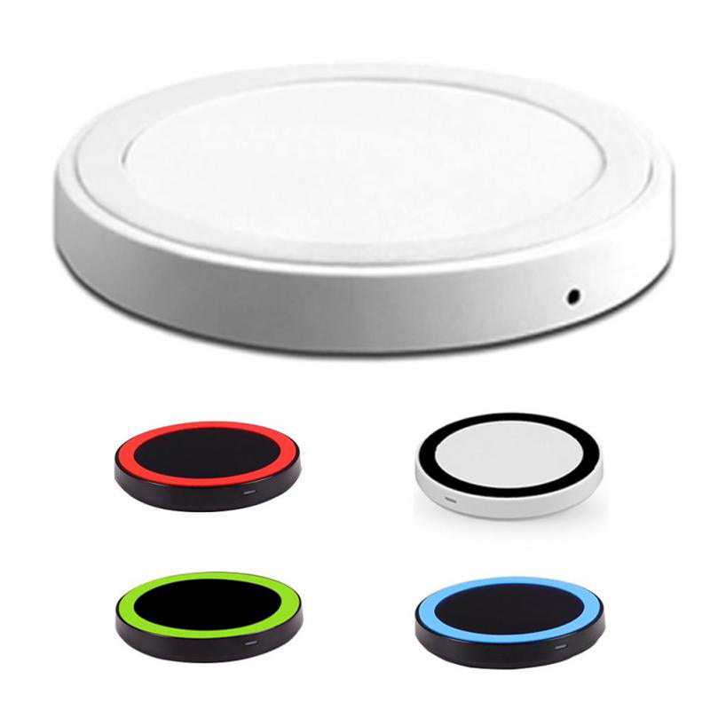 Bakeey Q5 5W LED Indicator Fast Charging Universal  Wireless Charger Pad For iPhone X XS XIAOMI MI9 S10 S10+