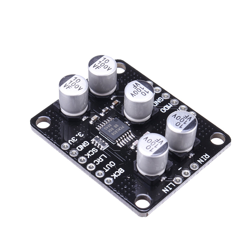 CJMCU-1808 PCM1808 Single-ended Input 99dB SNR Stereo ADC Module Analog Input Decoder 24bit Amplifier Board