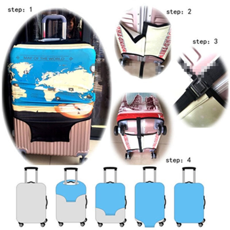Elastic Luggage Suitcase Cover Dustproof Protector Protective Bag