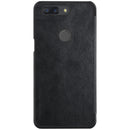 NILLKIN Ultra Thin Flip Slot Smart Sleep PC&PU Leather Case For OnePlus 5T