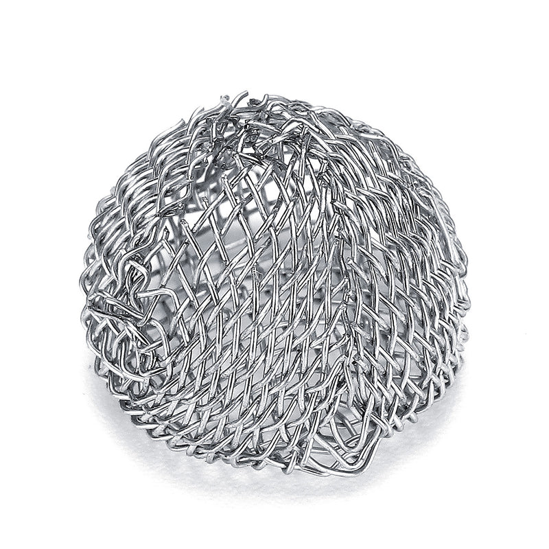 10Pcs Pipe Screen Filter Ball Combustion-supporting  Reticular Ball Replacement Tools Kit