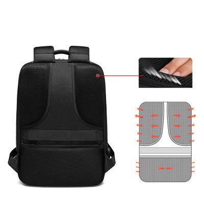 OUTWALK Fashional  Backpack Student & Men's Leisure Travel  Oxford Cloth Laptop Bag