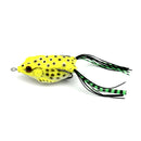 5pcs 12g 6cm Dual Hook Soft Frog Fishing Lure Top Water Artificial Bait Snakehead Fishing Crank Bait