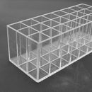 Acrylic Lipstick Organizer Lip Gloss Makeup Holder & 24 Spaces Cosmetics Storage Display