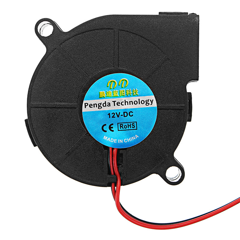 3Pcs/Pack TEVO DC 12V 50*50*15mm 5015 Radial Turbo Blower Cooling Fan For 3D Printer