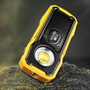 Warsun ES160 160LM L2+500LM COB Stepless Dimming Flashlight Bluetooth Speaker Radio Magnetic Work Light Maintenance lights Power Bank