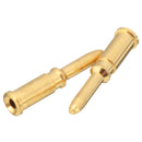 Excellway 10 Sets BNC Plug Crimp Connectors Adapter for RG58 RG-58 Coax Male Antenna Cable