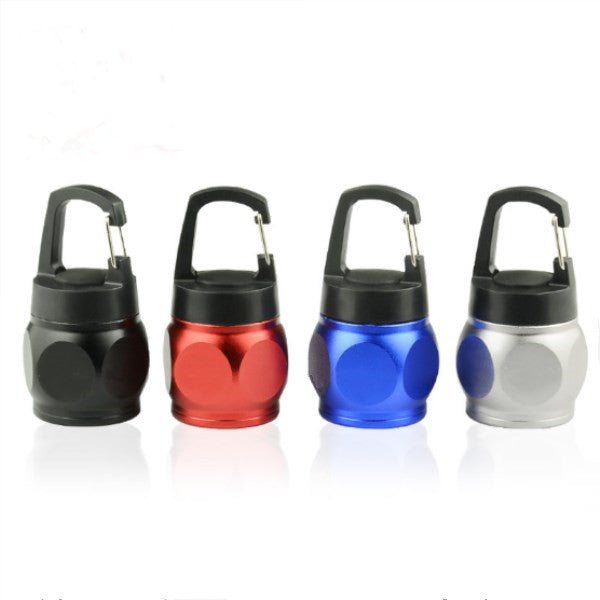 Mini COB Keychain Flashlight Night Light Aluminium Alloy Pocket Portable Emergency Lamp