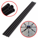 3K 8mm x 10mm x 500mm Roll Wrapped Carbon Fiber Tube Boom for Multicopter