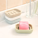 Soap Dish Box Case Holder Container Draining Home Bathroom Toilet Shower Travel