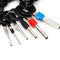 18Pcs Terminal Removal Tool Kit Wiring Connector Pin Release Extractor Electrical Wiring Extractor
