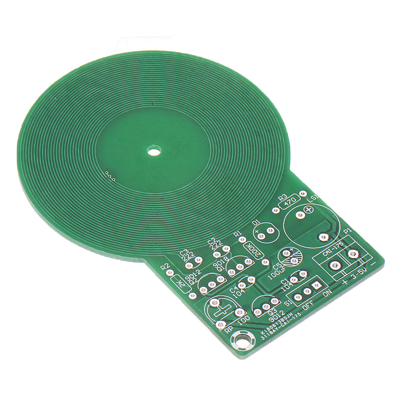 DIY Electronic Kit Set Metal Detector Electronic Detector Parts DIY Soldering Practice Board for Skill Competition