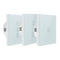 1/2/3 Gang WIFI Smart Voice Control Glass Panel Switch EU Plug Waterproof Glass Touch Screen Support Alexa Google Timer Switch