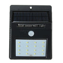 Outdoor Waterproof 16LED Solar PIR Motion Sensor Garden Security Wall Lamp Light