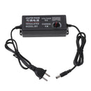 AC DC Adjustable Power Adapter Supply Plug 3-24V 2A 48W Speed Control Volt Display