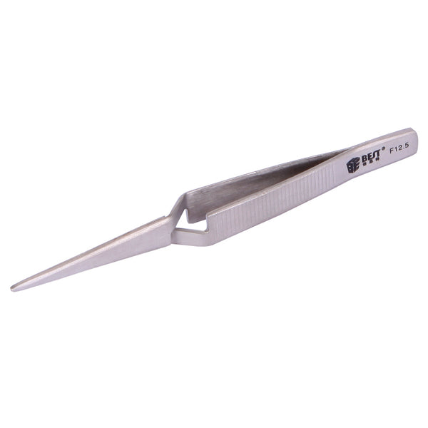 BEST BST-F12.5 Multifunctional Stainless Steel X Types Self Tweezer For Mobile Phone Laptop Repair