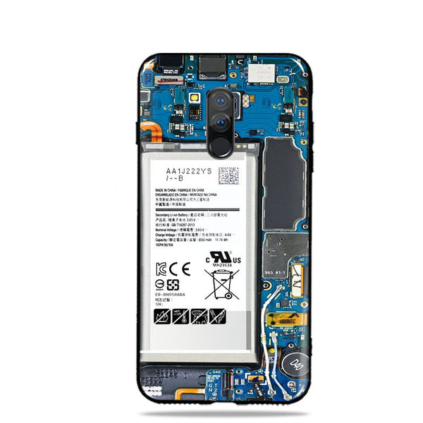 Bakeey Pretty Battery Painting Silicone Soft TPU Back Protective Case For Xiaomi pocophone F1