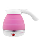 Silicone Foldable Collapsible Electric Kettle Camping Water Boiler Electric Foldable Kettle