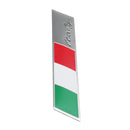 Aluminum Car Decal Stickers Italy National Flag Fender/Trunk Emblem Badge Fits Alfa Ro meo FIAT