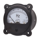 62T51-Hz AC 220V 380V 45-55 Hz Black Frequency Voltmeter Panel Meter Round Analog Dial