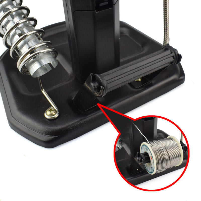 2.5X 4X LEDs Soldering Magnifier Helping Hand Desktop Magnifying Glass Welding Repair Auxiliary Tool