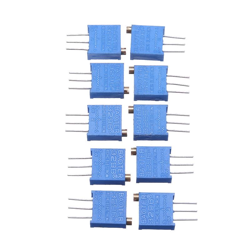 200pcs 3296W 100K ohm Trimpot Trimmer Potentiometer