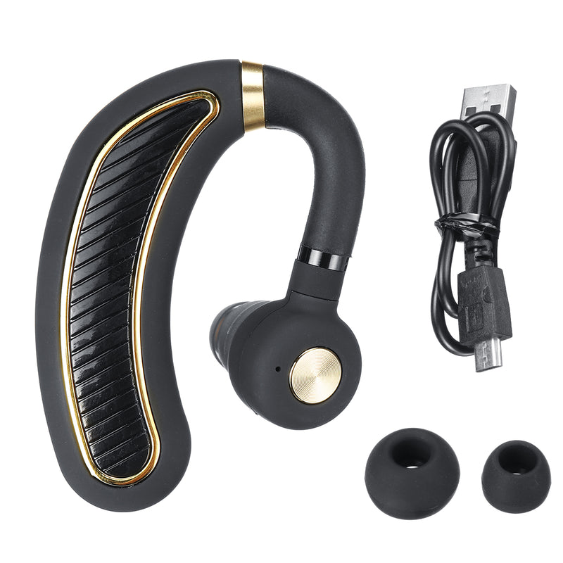 Mini Portable Wireless bluetooth Earphone Single Earhooks In-ear Headphone with Mic